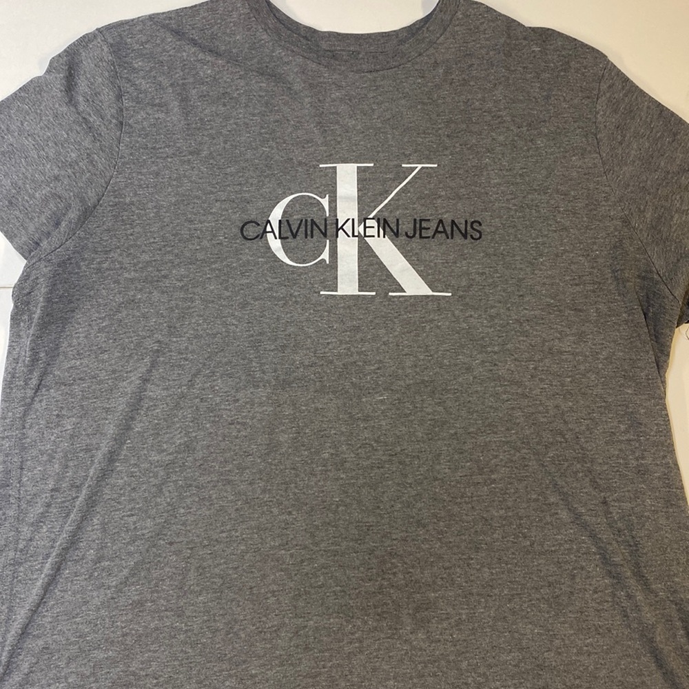 Men’s Calvin Klein Jeans Grey Tshirt XXL